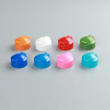 Custom Double Layer Plastic Screw Cap Various Colors for Cosmetic Packaging Lids Bottle Closures & Jars