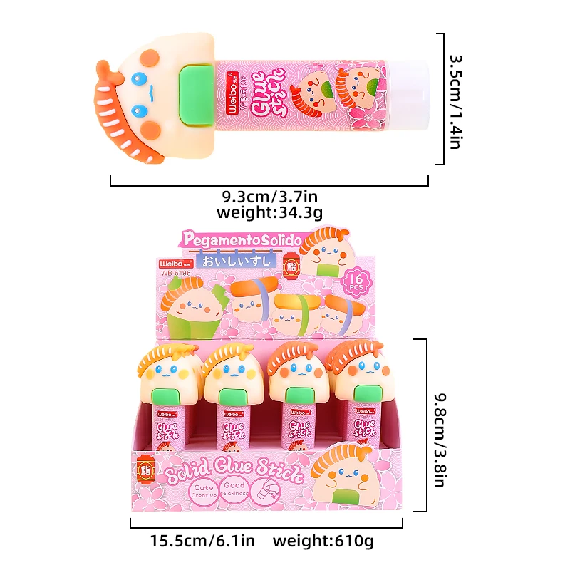 Weibo клей для школы оптовая цена высокое качество офисный школьный белый твердый канцелярские принадлежности товары