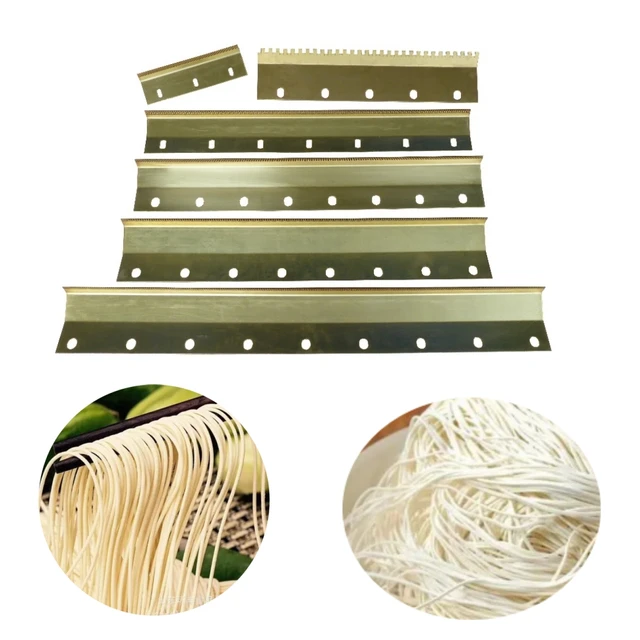 Copper Scraper Slitter Comb Flexible Easy to Maintain Cup Noodle Knife Comb Noodle for Noodle Slitter 2
