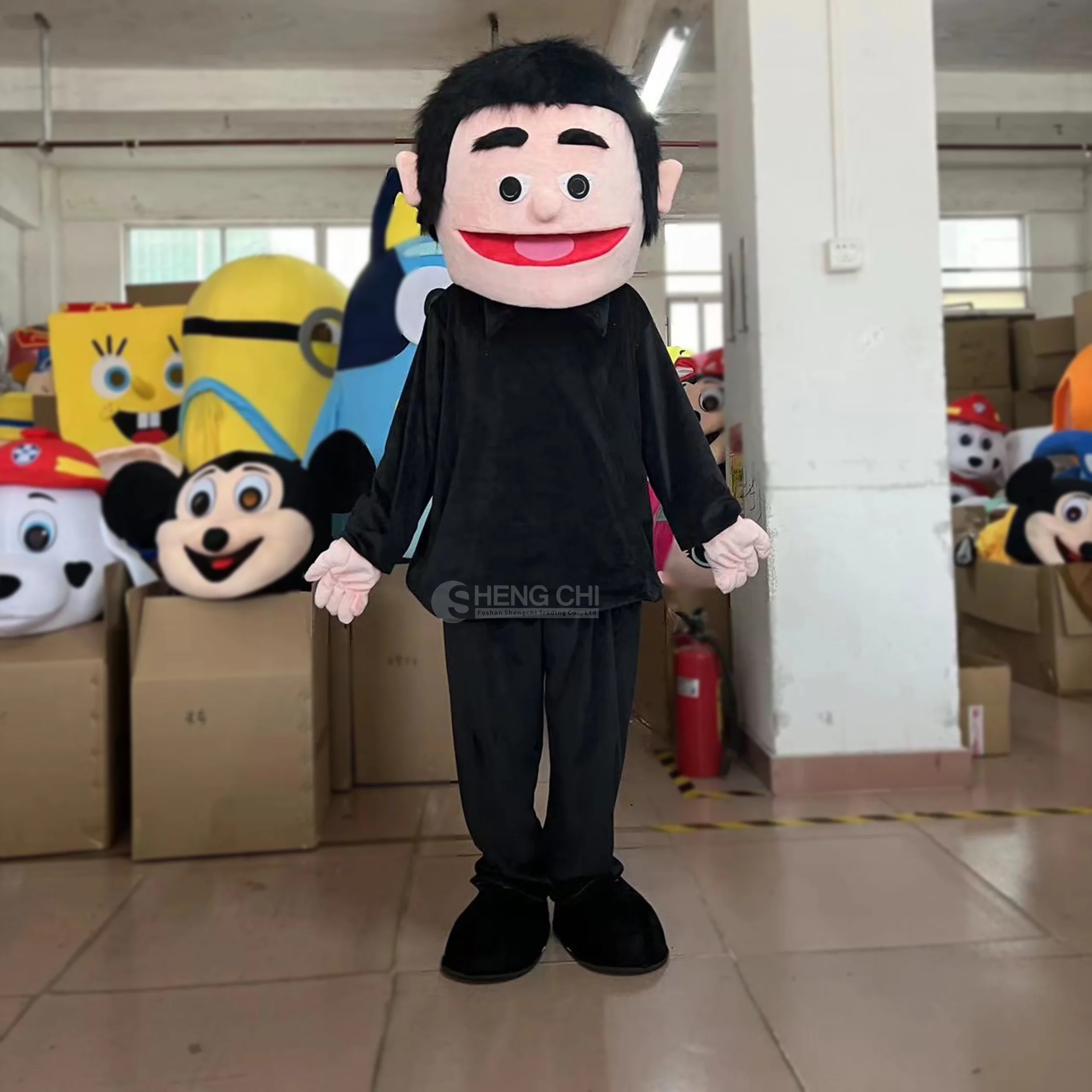 New Design Style High Quality Customized Plush Mascot Costume Paris Tower Cosplay Costume