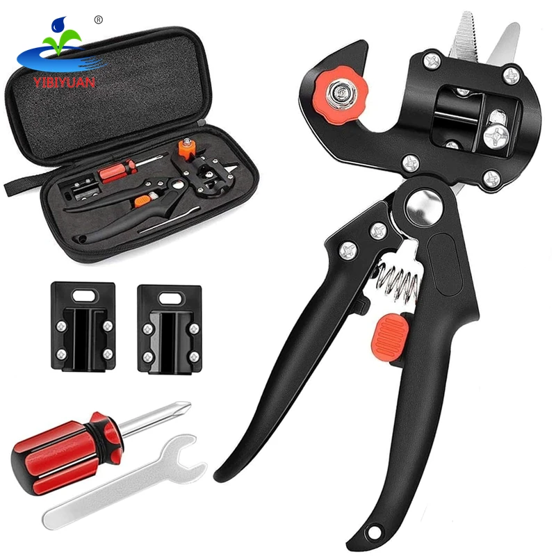 DIY Garden Grafting Cutting Tool Plant Grafting Pruner Kit Stainless Steel Durable