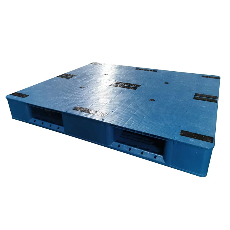 Customized 1200X1000 Heavy Load Plastic Pallets Stackable Hygienic Smooth Surface Plastic Pallet