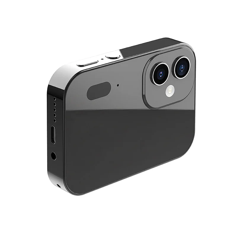 D6 Touchscreen Music Camera 2台セット D6 Digital Camera 4K HD Camcorder Recorder Music Player