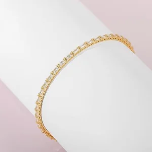 Lab Grown Diamond Tennis Bracelet Elegant Women Fine Jewelry CVD IGI Certified Loose Lab Diamonds Luxury Jewelry Custom