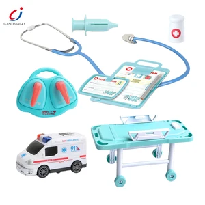 Chengji Play House Medical Small Toys Alloy Hospital Simulation Education Doctor Kit for Girls Pretend Play Doctor Set