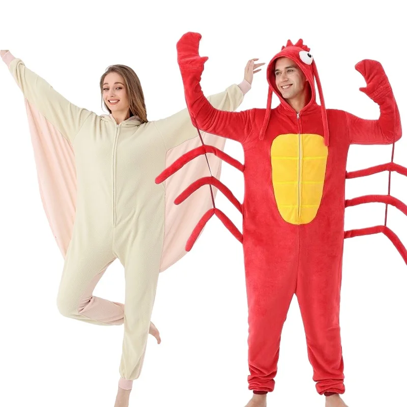Kigurumi Bodysuit Duck Animal Costume Adult Pyjamas Women