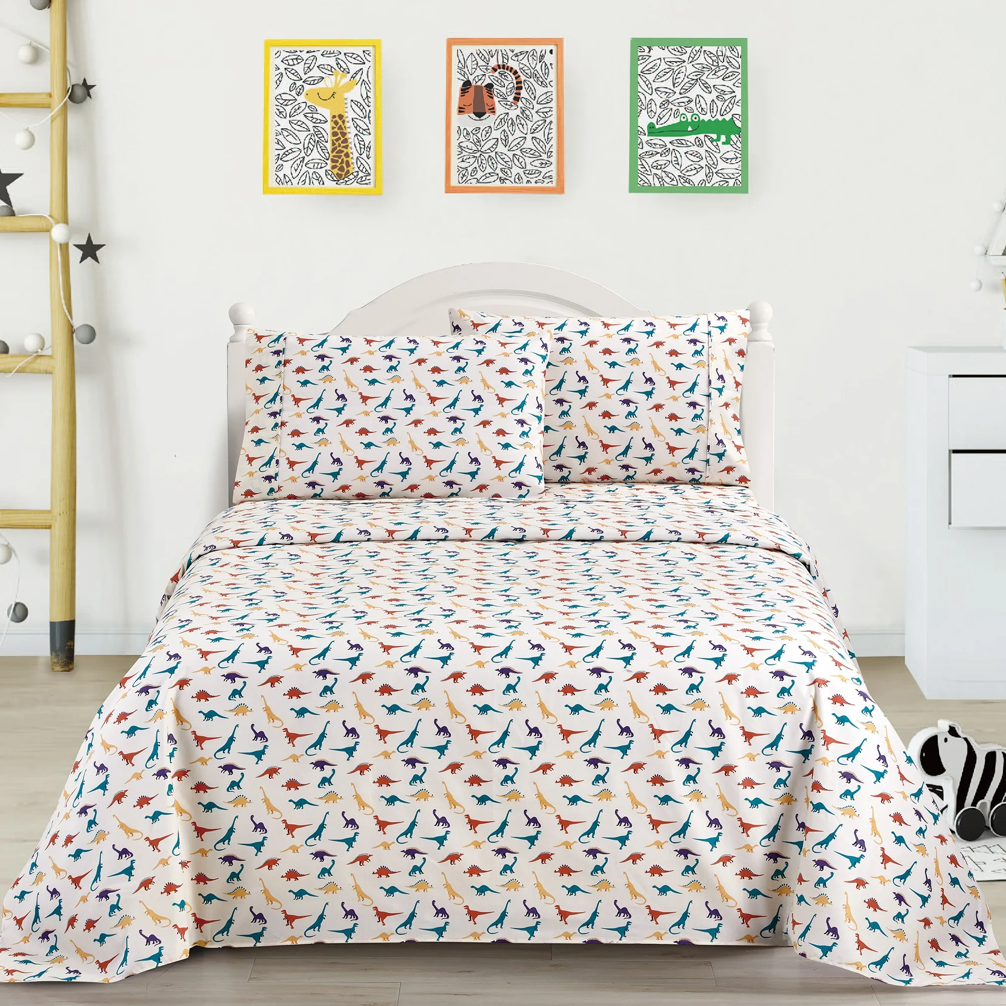 Wholesale Aoyatex Kids 4 Piece Microfiber New Design Bed Sheet Set manufacture