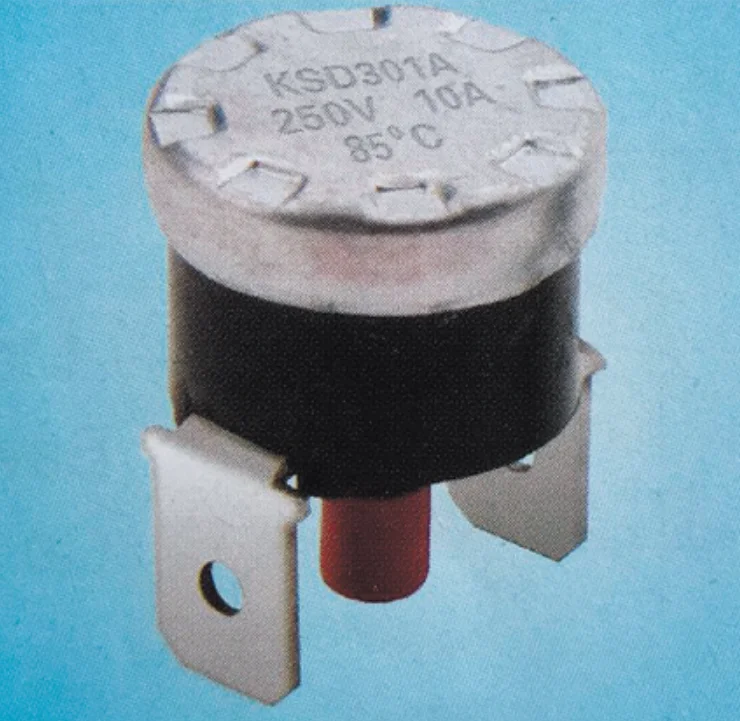 KSD301A Series Snap Action Thermostat Electric Gas Solar-Accommodating Temperature Controls for Cars Garages Households