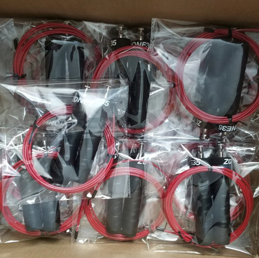 Высококачественная Упражнение Регулируемая скорость утяжеленная кожаная Скакалка с весом