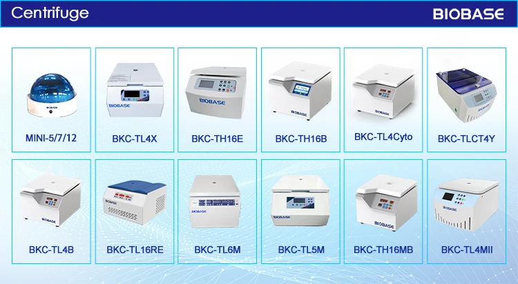 Biobase Bkc-tl5b Table Top Low Speed Centrifuge 5000 Rpm Swing Rotor ...