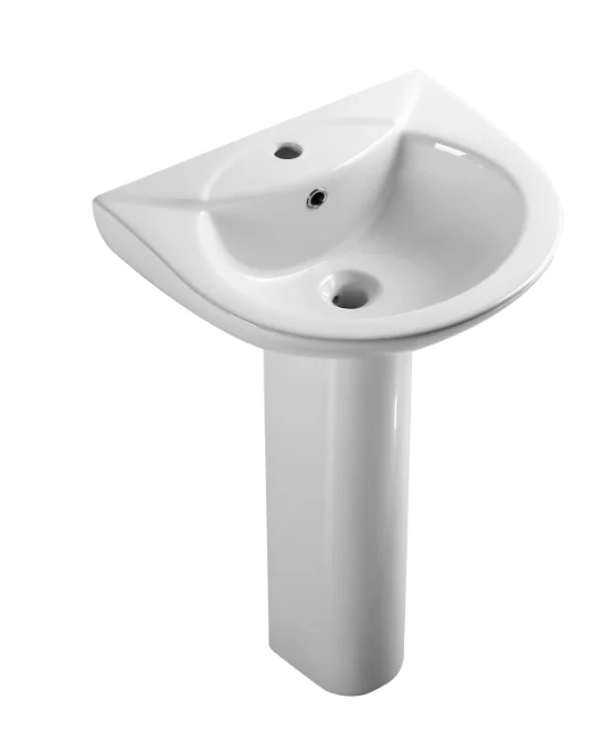 AIDI European Classic Bathroom Wash Basin Ceramic Pedestal Sink supplier