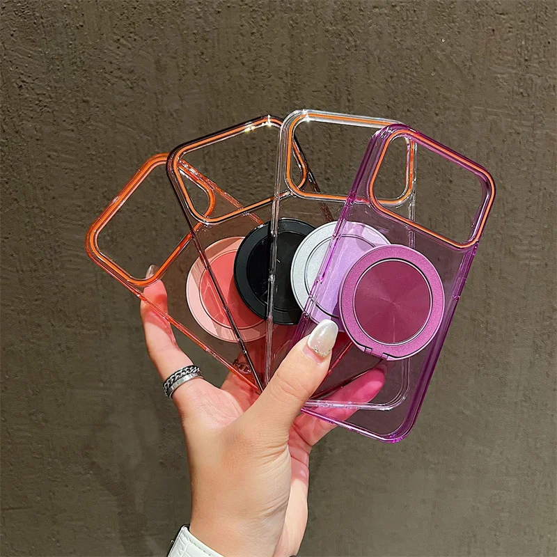Compass Magnetic Stand Phone Case for iPhone 17 & More