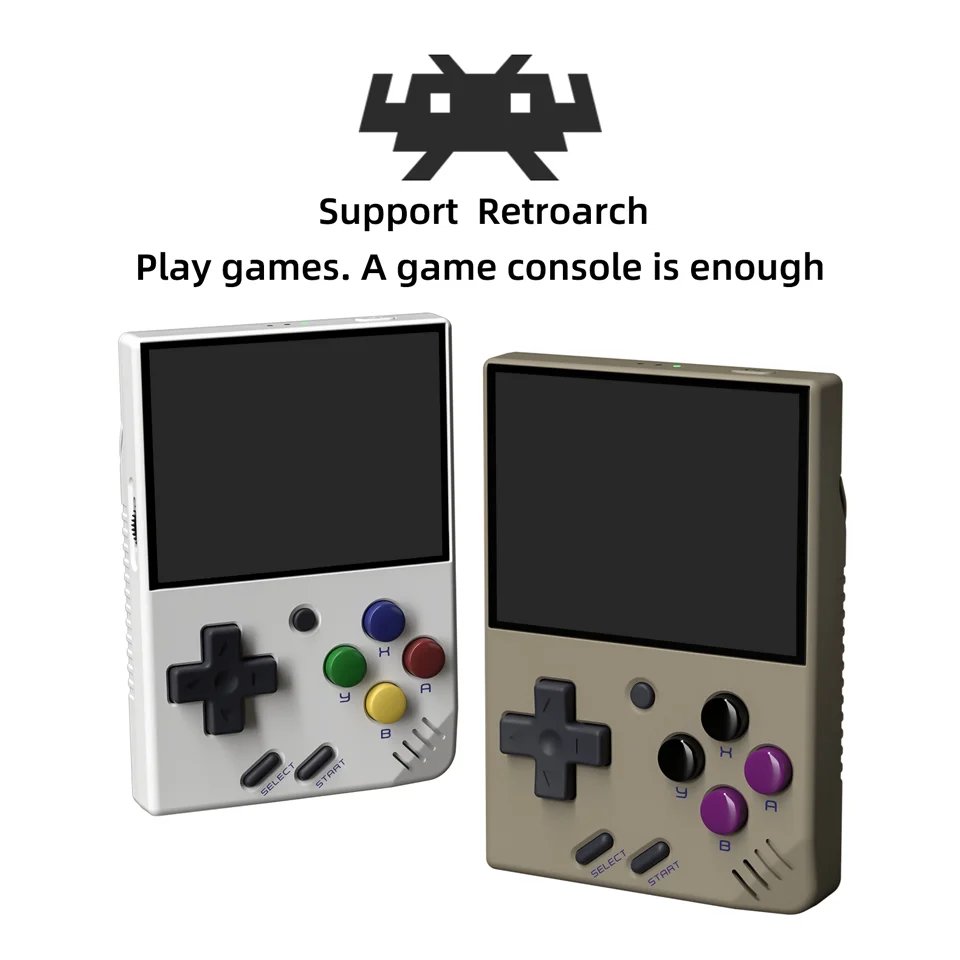 Miyoo Mini 2.8 inch portable Retro Handheld Game Console IPS screen Linux System Pocket game player for PS1 GBA SFC MD