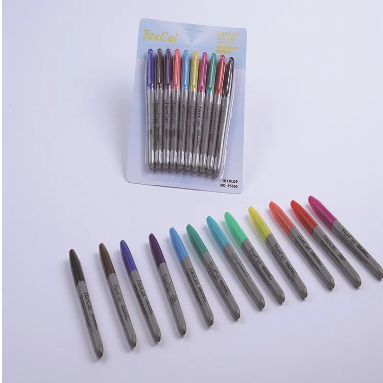 12 Colors Sharpie Fine Point Permanent Marker Pen for Students or Office