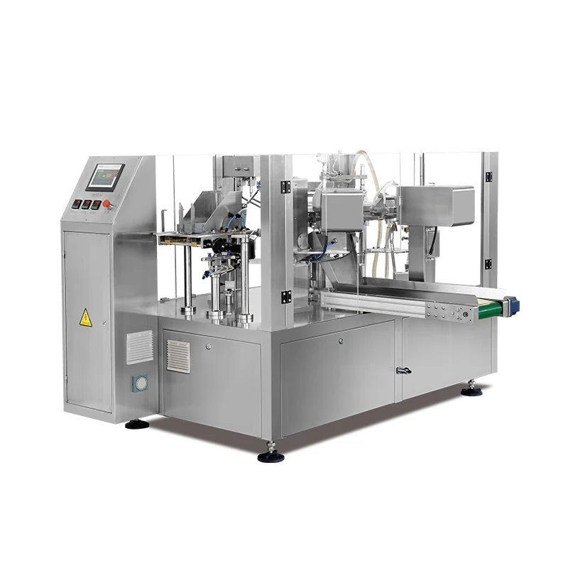 Premade Bag Automatic Count Weigh Fill Seal Packing Machine for Lotus Basil Flower Fennel Vegetable Seeds