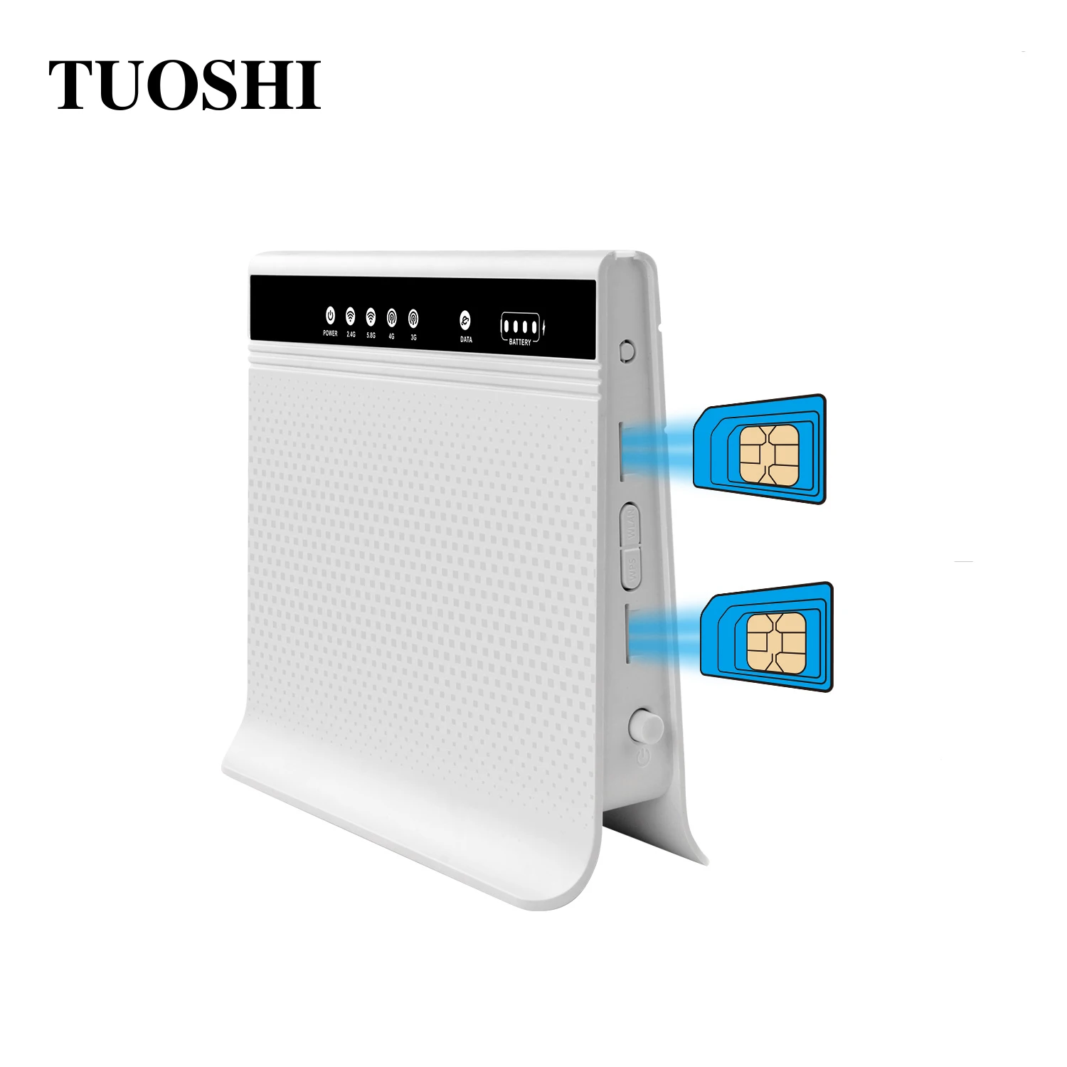 infrastruktur Snuble hensynsløs Source 4G wifi extender router with Dual SIM card slot secure high-speed  data transmission 4g wifi router 1200mbps Removable battery on m.alibaba.com