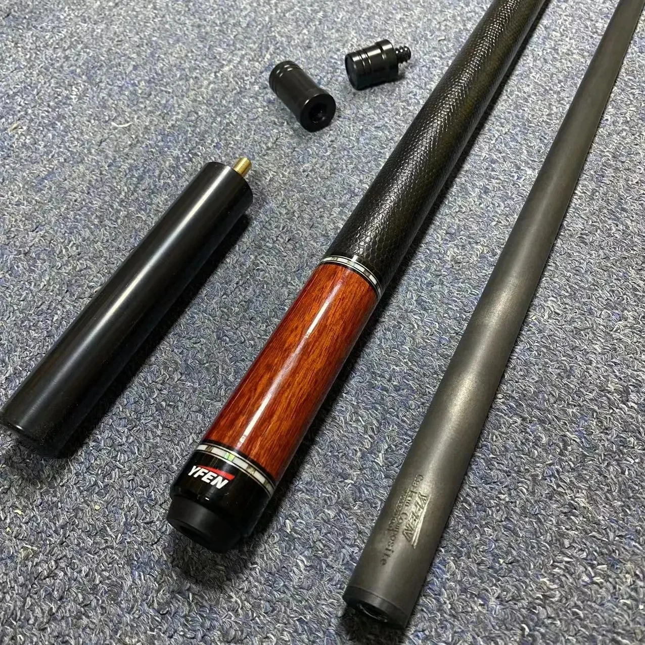 Yfen Carbon Pool Cue - High-Tech Handmade Billiard Stick