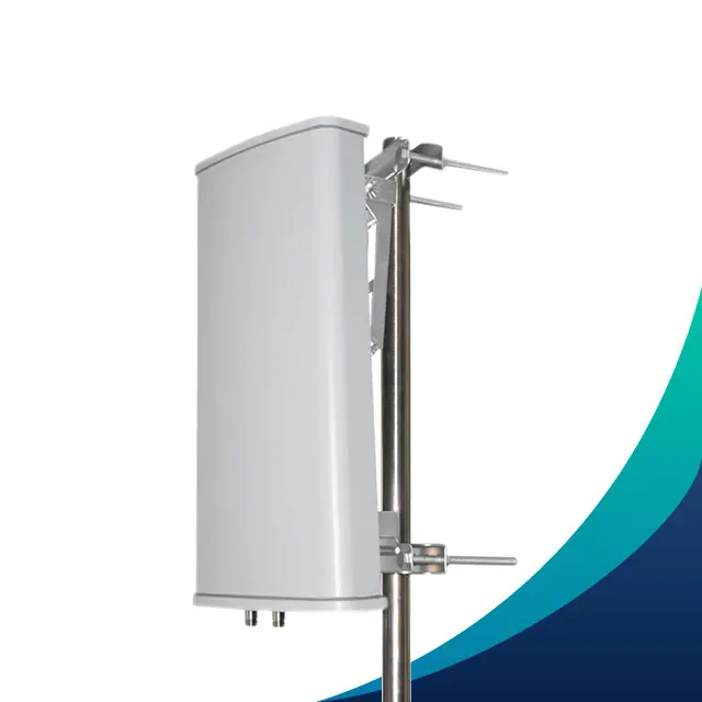 14.5 16.5dBi گین کے ساتھ 0° الیکٹریکل ڈاؤن ٹِلٹ 90° سیکٹر پینل اینٹینا بیس اسٹیشن کے لیے