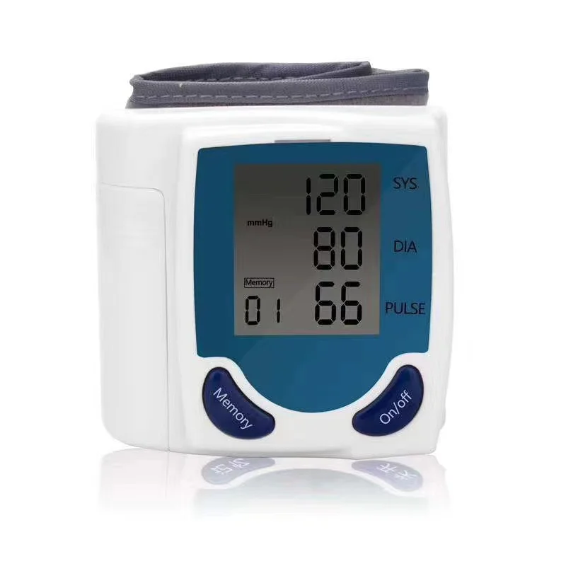 wrist smart heart rate monitor home and hospital high quality wrist digital free blood pressure monitor