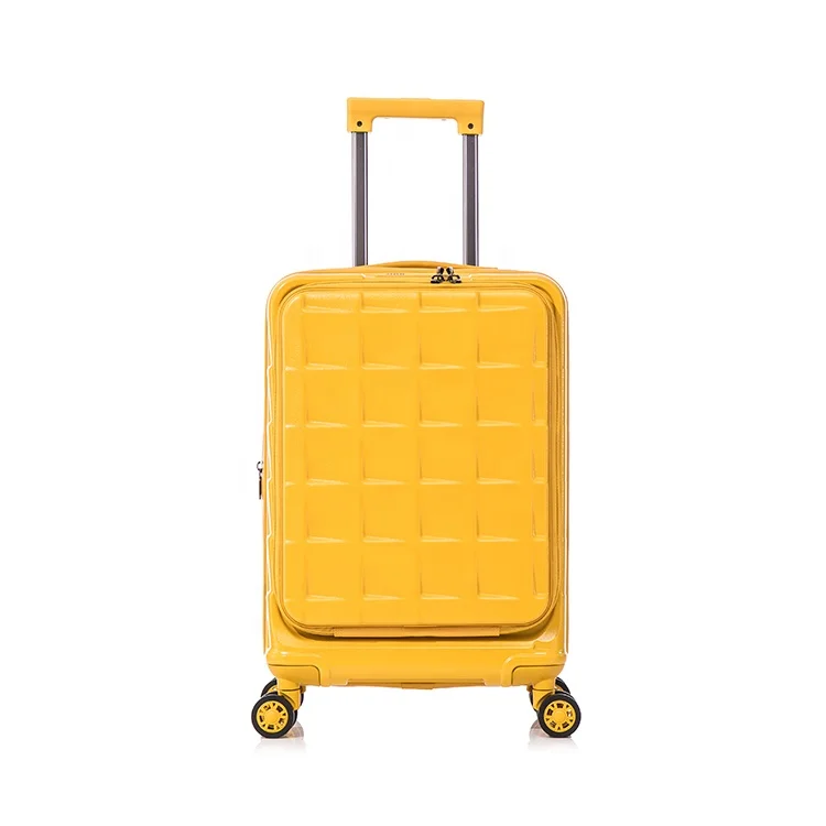 Oem Expandable Lightweight 20 Inch Abs With Pc Film Plastic Travel