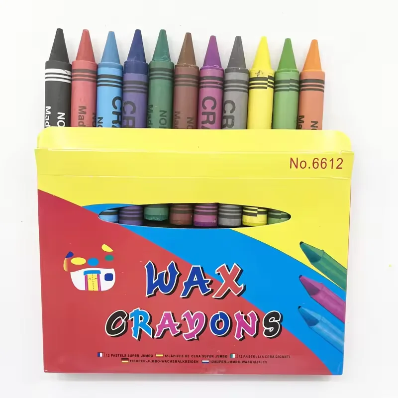 Shirley Ya высококачественные школьные канцелярские товары 12 видов цветов восковые карандаши набор для рисования детей художественная краска