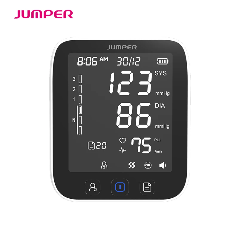 JPDHA121 Electronic Blood Pressure Monitor User Manual ShenZhen Jumper  Medical Equipment