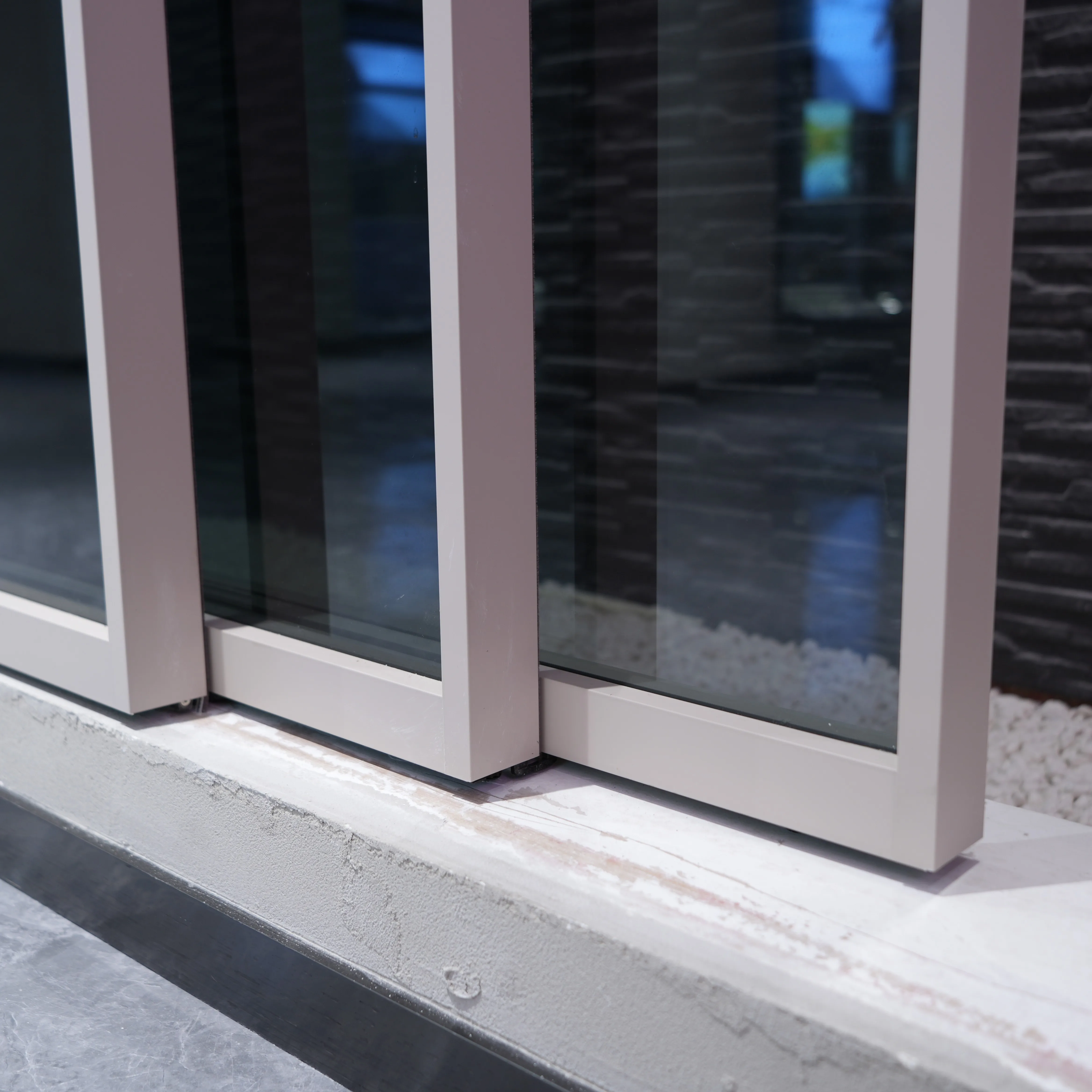 modern slim frame aluminum sliding door -4
