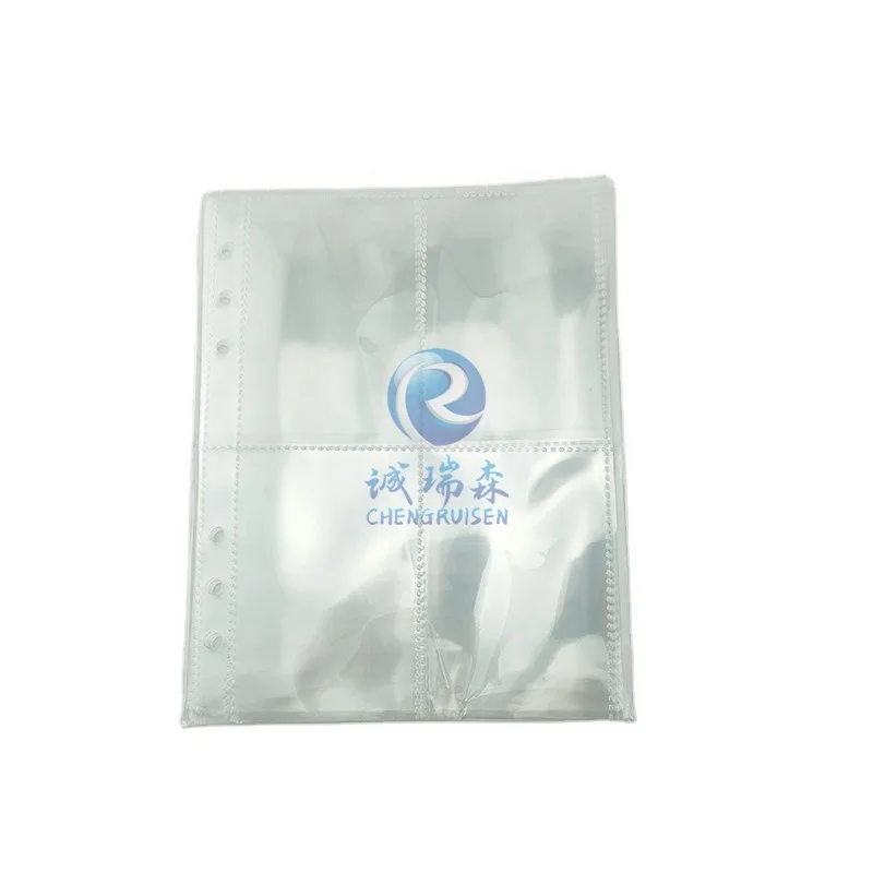 Card Sleeves Blind Box Sleeves Binder clear Pocket clear PVC Mini A5 A6 A7 Transparent Binder Folder Clips 6 Ring Banner Folder Card Sleeves Blind Box Sleeves Binder clear Pocket clear PVC Mini A5 A6 A7 Transparent Binder Folder Clips 6 Ring Banner Folder