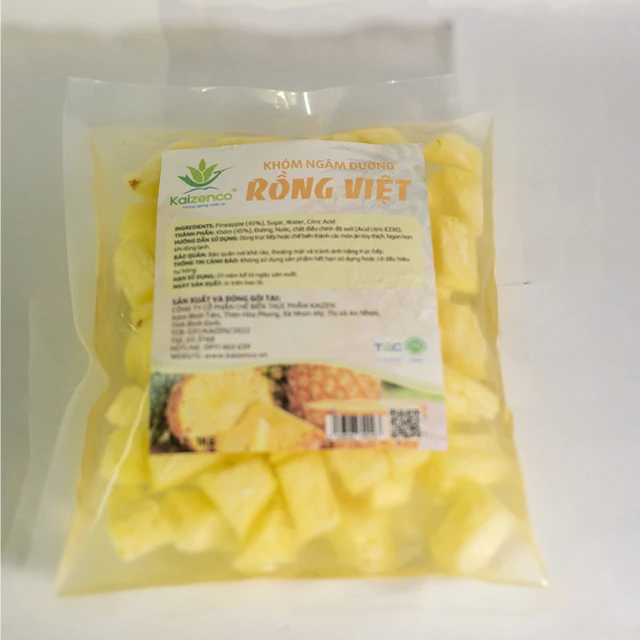 Ананас замачивается в Сахаре бесплатный образец ODM/OEM по требованию заказчика из Вьетнама + 84982396667(Whatsapp)