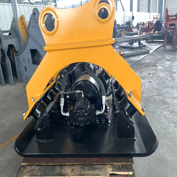 Construction Machinery Attachments Excavator Hydraulic Compactor Plate