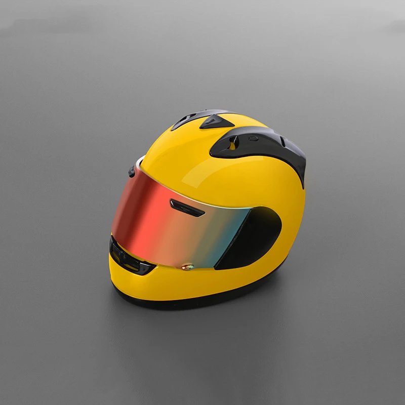 1/6 ZY3014 Motorcycle Helmet Model, Street Bike, Military Figure Collection  Ornament
