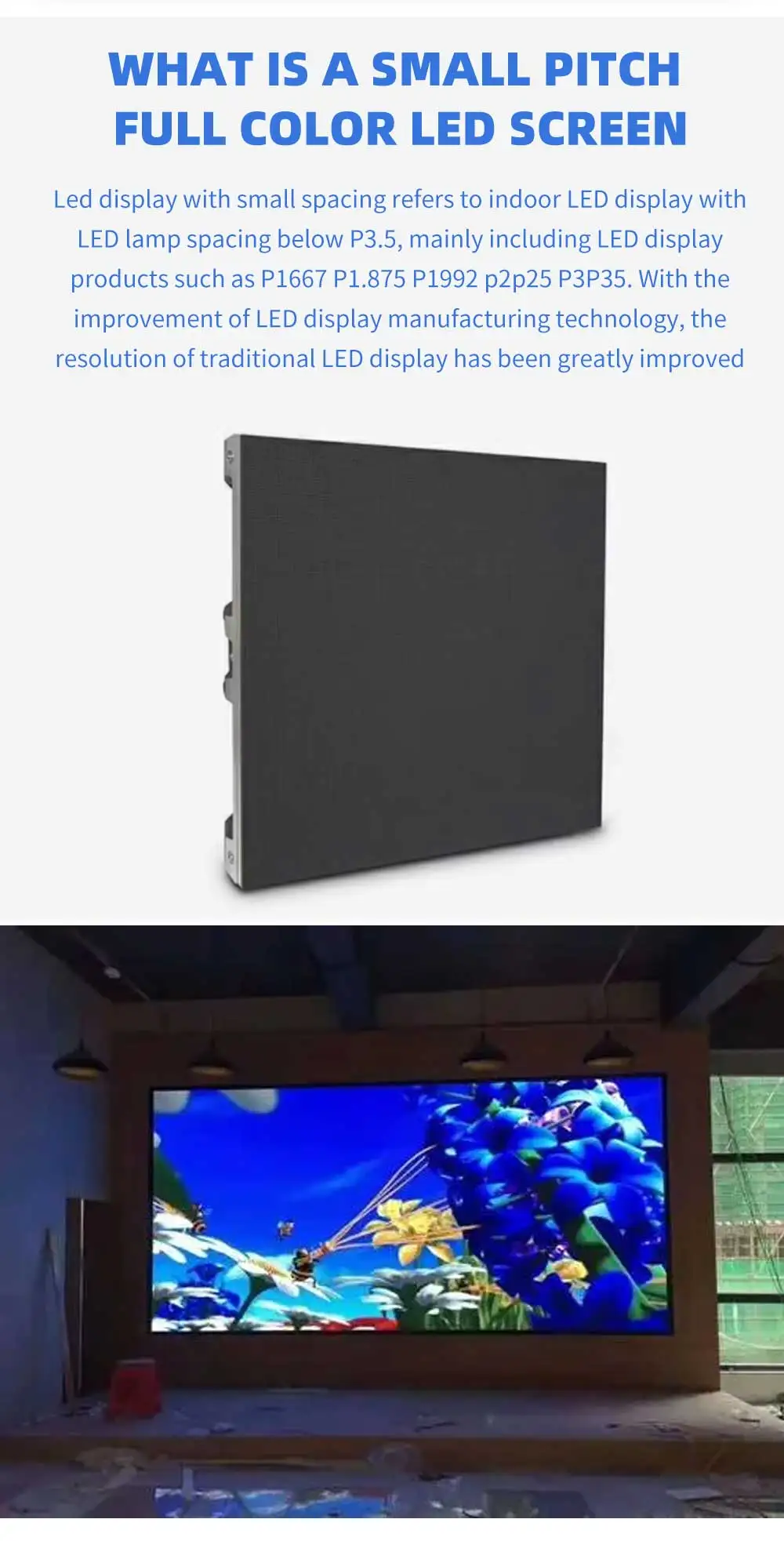 Led Display Screen Indoor P2 Module 32 * 16 Advertising Tv Wall Advertising Full Color Outdoor