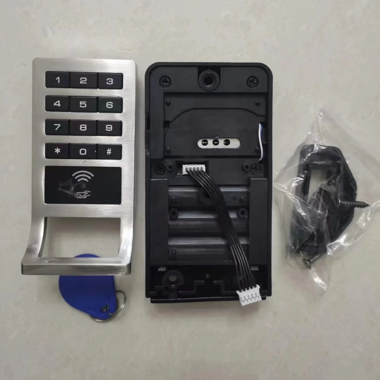 Security RFID Magnetic ID Electronic Digital Smart Code Locker Lock Password Drawer Lock Home Office Furniture Gym Locker Lock