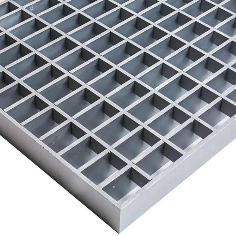 Metal Building Materials Galvanized Steel Grating Hot Dipped 25 X 5mm