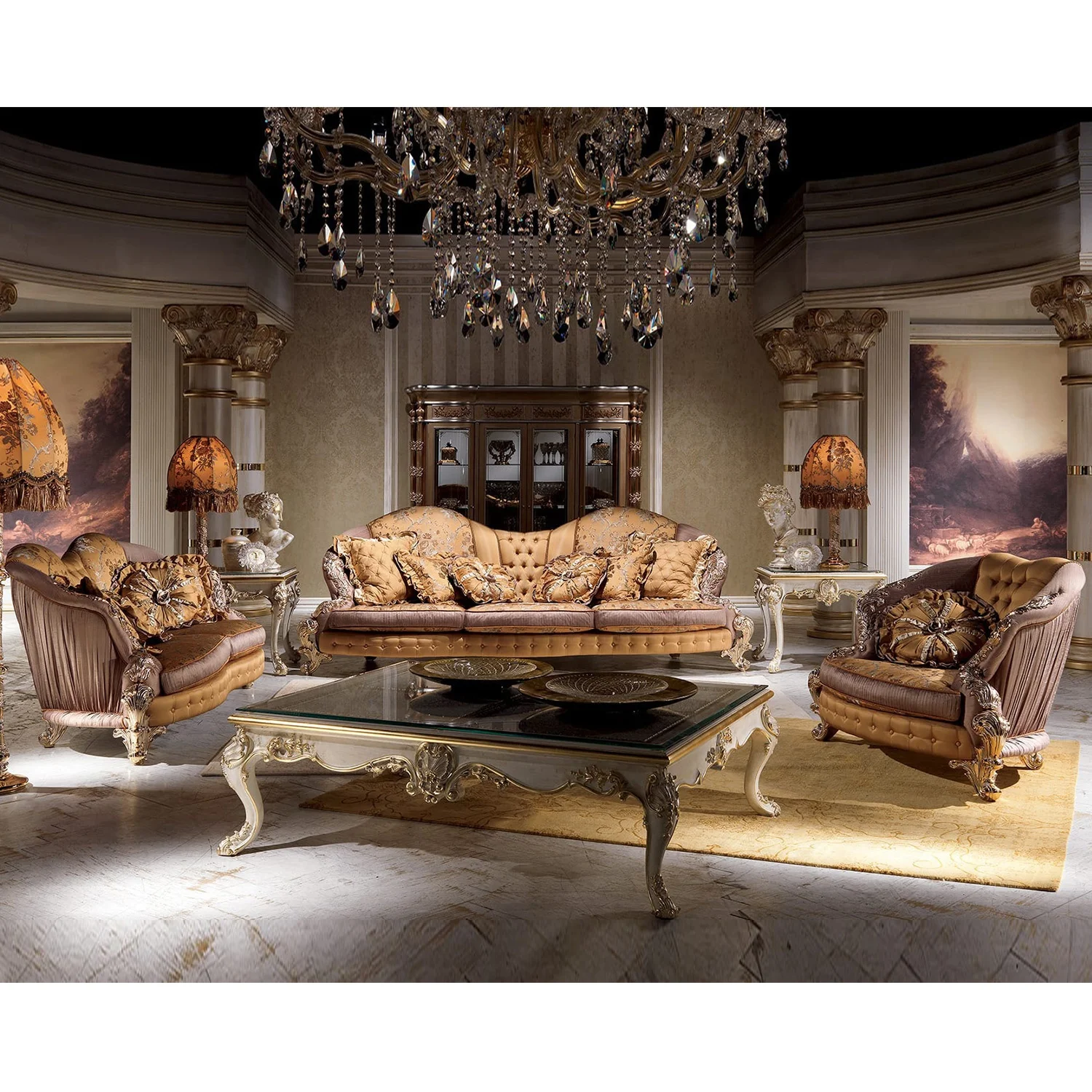 Мебель в ереване. Каппеллетти. Cappelletti коллекция Versace мебель. Роскошный диван. Королевская мебель для гостиной.