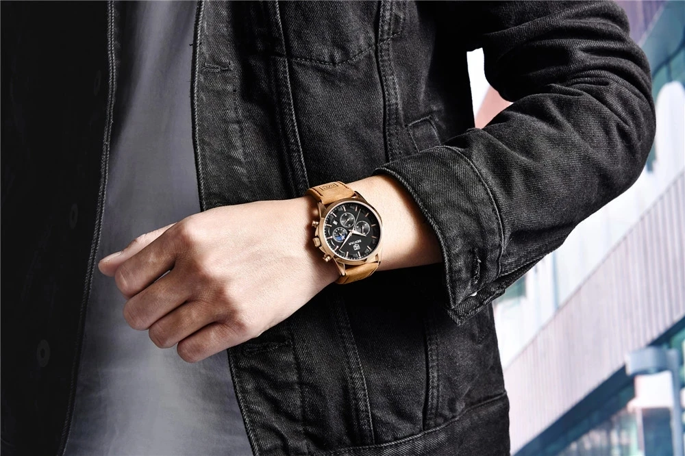 Montre Salon Horloger 2021 2021 Nouveau BENYAR 5160 Luxe Hommes Montres  Sport Chronographe étanche Hommes Quartz Montre-bracelet Relogio Masculino 