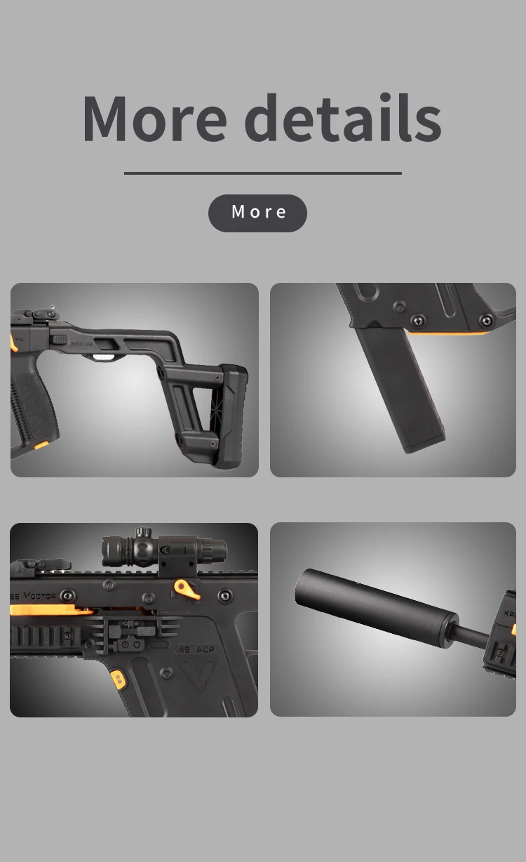 Kriss Vector Gel Blaster Tiktok Same Style Support Color Customization