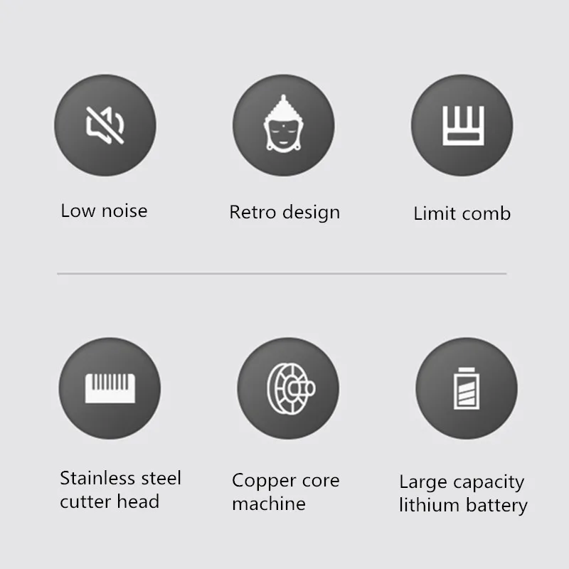 Hair Trimmer Men Hair Trimmer Professional Hair Cutting Kit Split Ends