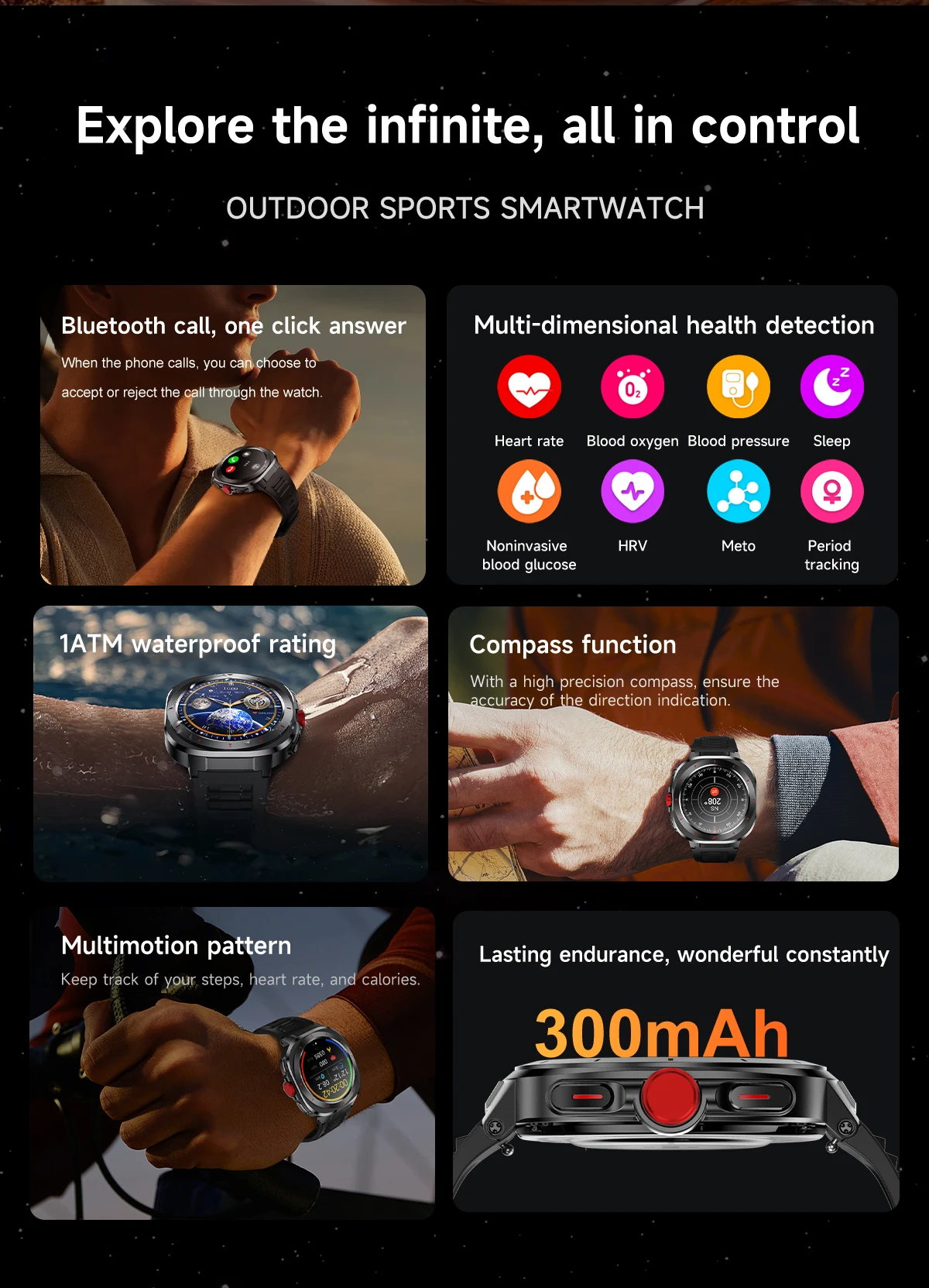 Chinese factory supplier supply 2025 G33 Fitness Tracker Smartwatch 1.39inch 10m Waterproof Health Monitoring Bt Call Compass Men Sports Relojes Smart Watch - Buy Fitness Tracker Smartwatch smart Watch For Men relojes Smart Watch