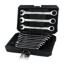Tomac 12pcs Professional Ratcheting Wrenches spanner Tool Set