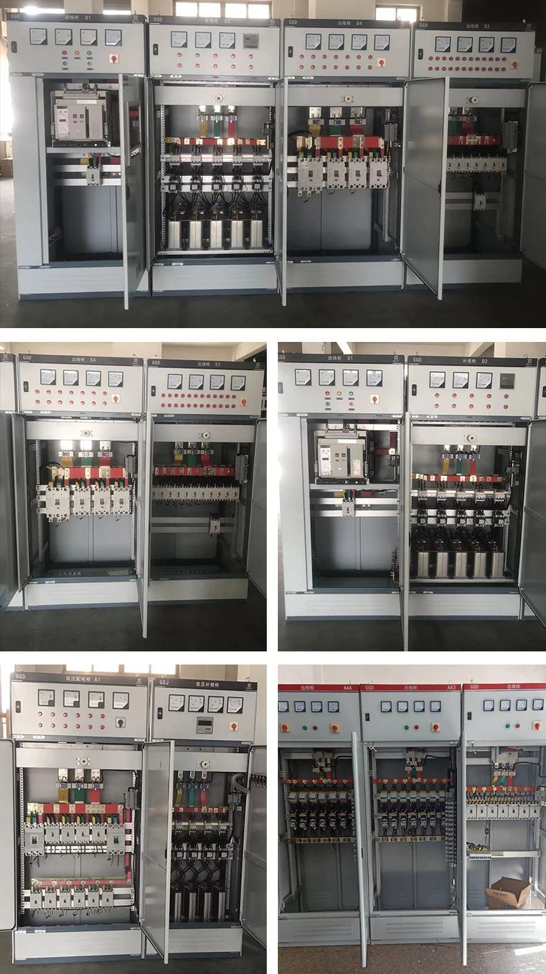 SAIPWELL 63A 32A Three Phase Double Input Power Distribution Box Custom ...