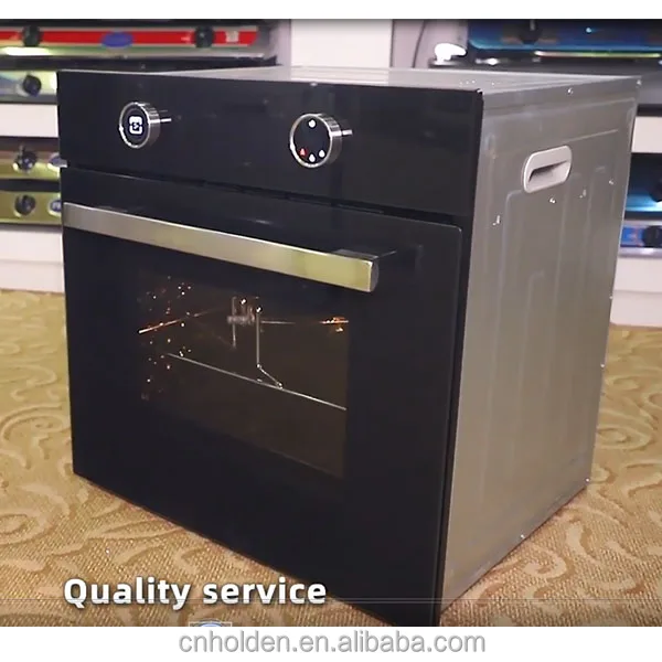 Multi-Functional Stainless Steel Oven Self-Cleaning Pyrolytic Fan Heating 2000 Wood-Fired Pizza Oven Electric Built-in