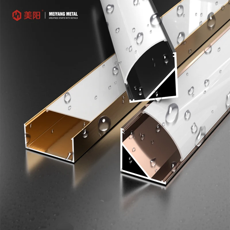 High quality LED lamp belt Corner Trim Aluminum Tile Trim Staircase edge decoration Strip Aluminum Tile Edge Trim