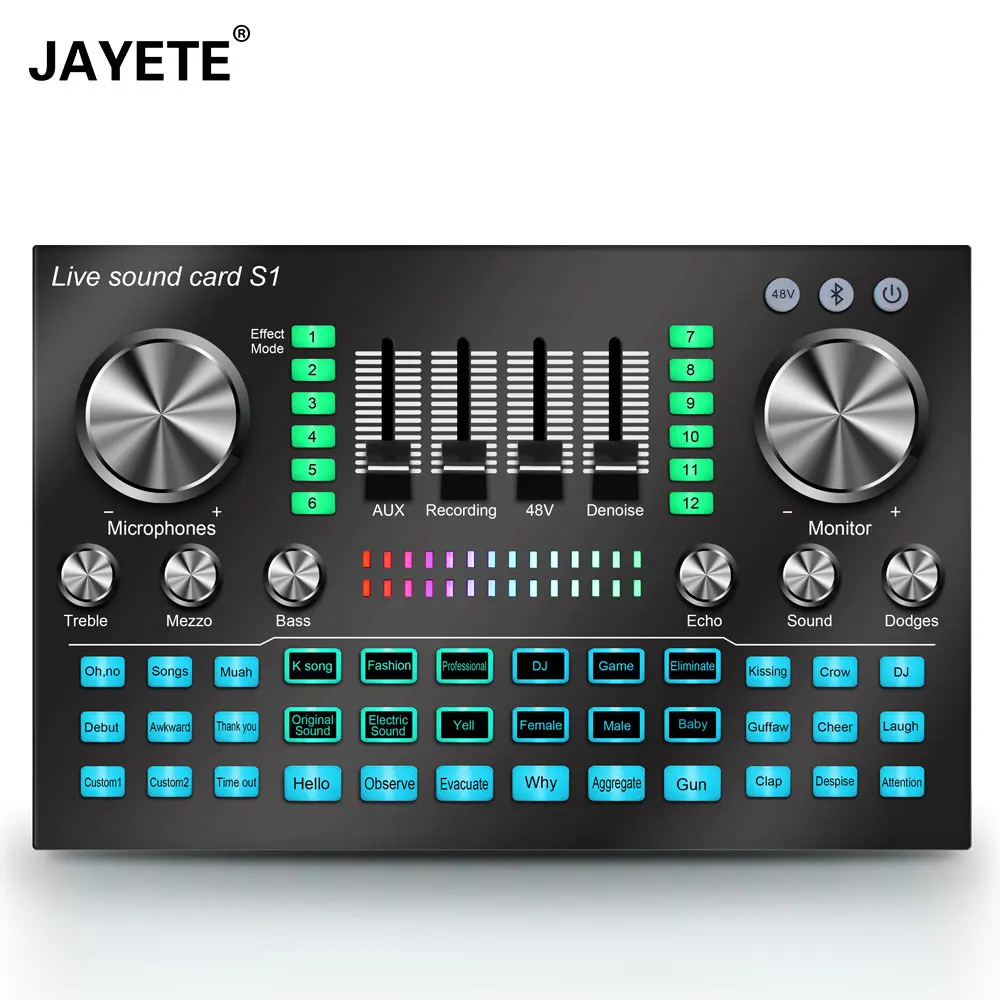 Professional Automatic tuning microphone sound Live Broadcast