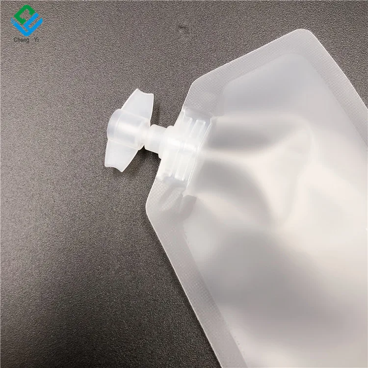 Mini Plastic Pouch Spout Bags: 2ml-15ml Sample Packaging for Skin Care ...