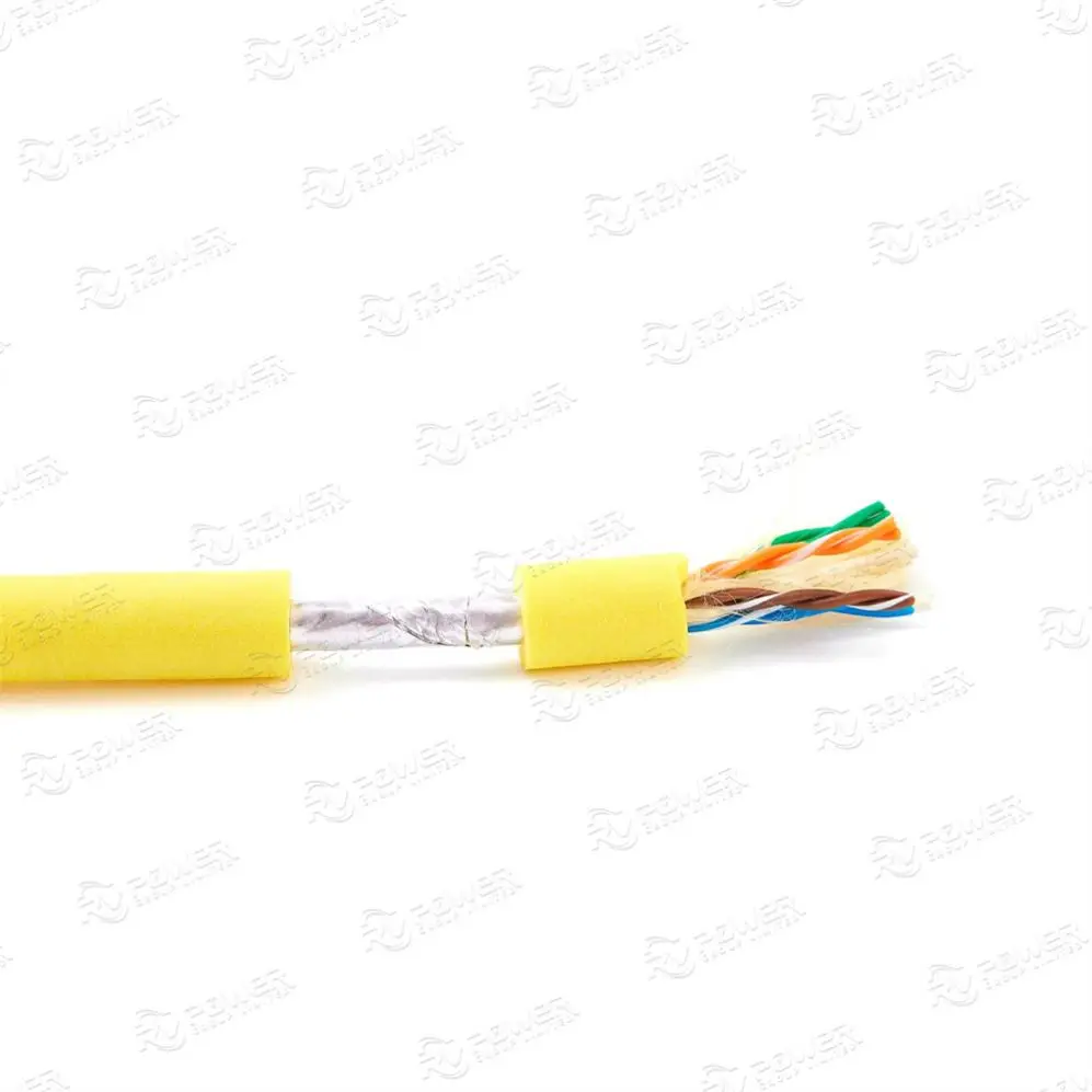 Underwater Multicore ROV Signal STP SFTP Cat5a Network Cable Undersea Telecommunications Cable
