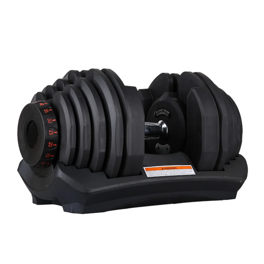 MKAS Free Adjustable Weight Dumbbells Set Steel Rubber 40 Kg 90 Lbs for Home 1Kg Increment 90Lb 40Kg Set Adjustable Dumbbell