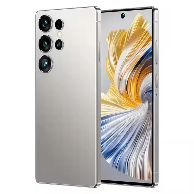 Brand New Unlocked Easy Resell S25 Ultra Android 13 Phone 12GB+512GB 8-Core 6.8 Inch Screen Dual Sim 48MP Camera Smartphone