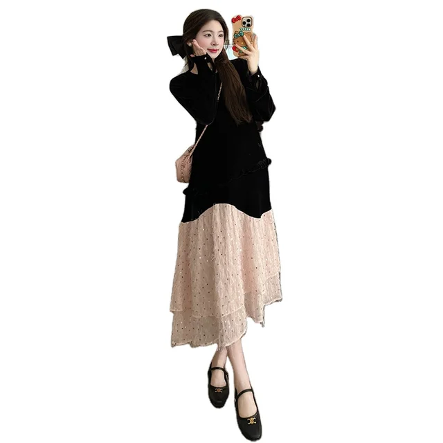 Factory Price Lcustom Casual Soft  Ady Elegant Women'S Clothing Plus Size Dresses