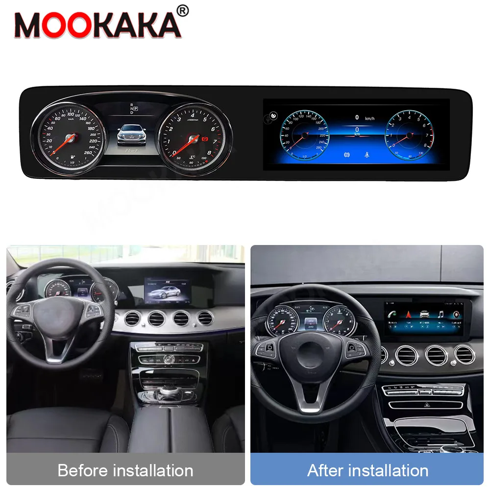 Multimedia Android Player Intelligent System for Mercedes benz E Class W213 2016-2019 GPS Navigator Car Radio Carplay Head Unit